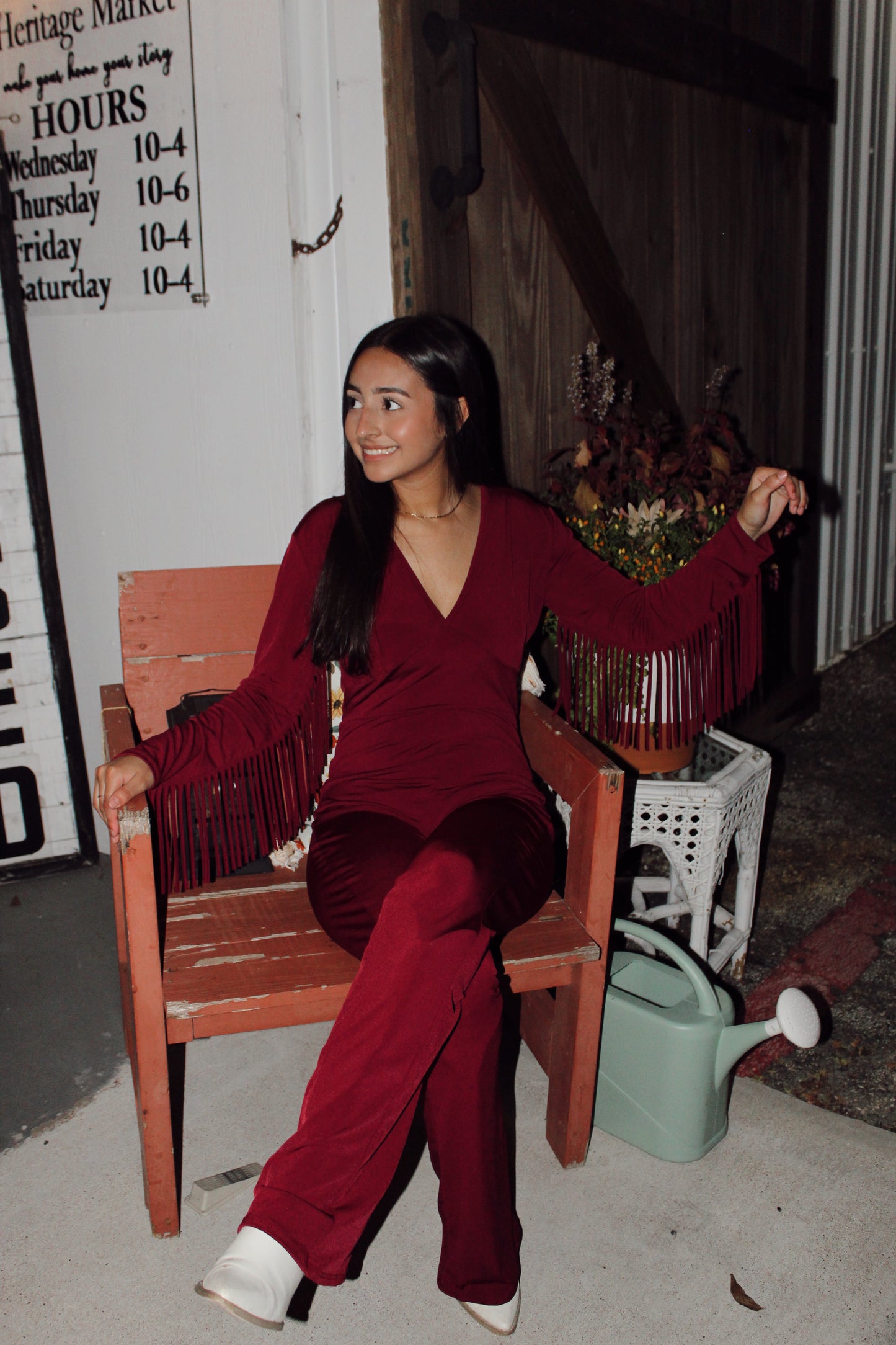 Give me all the fringe jumpsuit